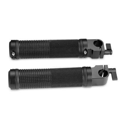 SMALLRIG Black Basic Handle V2 with 15mm Rod Clamp(2pcs Pack) 1626