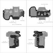 SMALLRIG "Black Mamba" Cage for Canon EOS R10