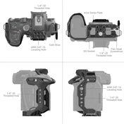 SMALLRIG "Black Mamba" Cage for Canon EOS R7