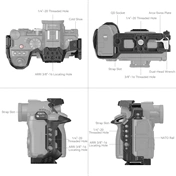 SMALLRIG "Black Mamba" Cage for Panasonic Lumix S5 II / S5 IIX 4023