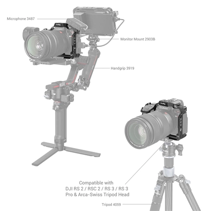 SMALLRIG "Black Mamba" Cage for Panasonic Lumix S5 II / S5 IIX 4023