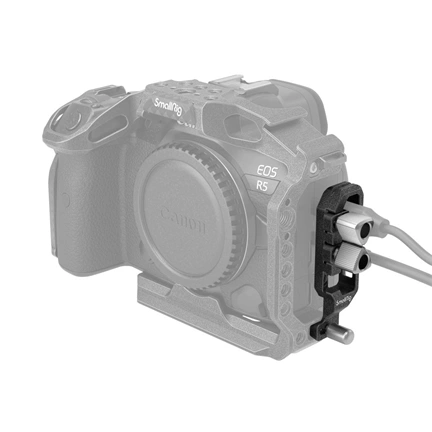 SMALLRIG "Black Mamba" HDMI & USB-C Cable Clamp for Canon EOS R5 / R6 / R5 C / R7 / R10 4272 SMALLRIG "Black Mamba" HDMI & USB-C Cable Clamp for Canon EOS R5 / R6 / R5 C / R7 / R10 4272