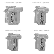 SMALLRIG "Black Mamba" HDMI & USB-C Cable Clamp for Canon EOS R5 / R6 / R5 C / R7 / R10 4272 SMALLRIG "Black Mamba" HDMI & USB-C Cable Clamp for Canon EOS R5 / R6 / R5 C / R7 / R10 4272