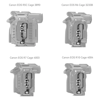 SMALLRIG "Black Mamba" HDMI & USB-C Cable Clamp for Canon EOS R5 / R6 / R5 C / R7 / R10 4272 SMALLRIG "Black Mamba" HDMI & USB-C Cable Clamp for Canon EOS R5 / R6 / R5 C / R7 / R10 4272