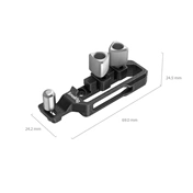 SMALLRIG "Black Mamba" HDMI & USB-C Cable Clamp for Canon EOS R5 / R6 / R5 C / R7 / R10 4272 SMALLRIG "Black Mamba" HDMI & USB-C Cable Clamp for Canon EOS R5 / R6 / R5 C / R7 / R10 4272