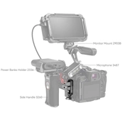 SMALLRIG "Black Mamba" HDMI & USB-C Cable Clamp for Canon EOS R5 / R6 / R5 C / R7 / R10 4272 SMALLRIG "Black Mamba" HDMI & USB-C Cable Clamp for Canon EOS R5 / R6 / R5 C / R7 / R10 4272