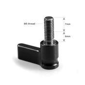 SMALLRIG Black Ratchet Wingnut with M5 thread(13mm) 1566