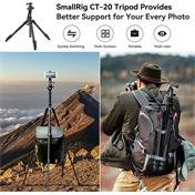 SMALLRIG CT-20 Aluminium Alloy Tripod