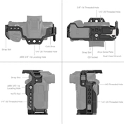 SMALLRIG Cage for Canon EOS R50 4214