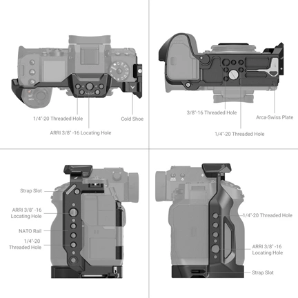 SMALLRIG Cage for FUJIFILM X-H2S