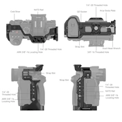 SMALLRIG Cage for Panasonic LUMIX S5 II / S5 IIX 4022