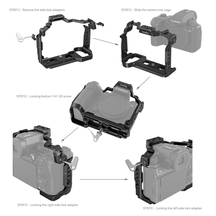 SMALLRIG Cage for Panasonic LUMIX S5 II / S5 IIX 4022