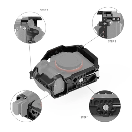 SMALLRIG Cage for Sony A7III/A7RIII 2087D