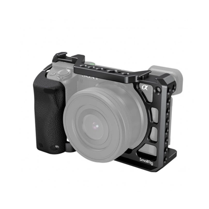 SMALLRIG Cage with Silicone Handle for Sony A6100/A6300/A6400 Camera 3164
