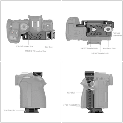 SMALLRIG Camera Cage for OM SYSTEM OM-1