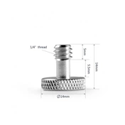 SMALLRIG Camera Fixing Screw 5pcs Pack 1615