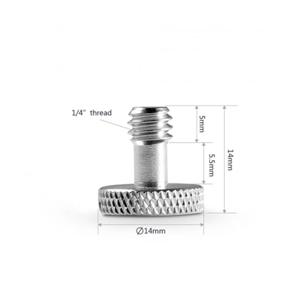 SMALLRIG Camera Fixing Screw 5pcs Pack 1615