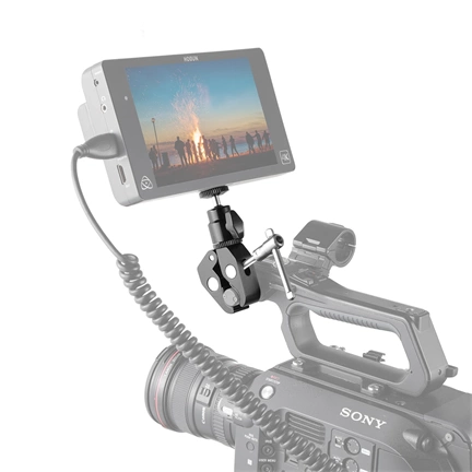 SMALLRIG Clamp Mount V1 w/ Ball Head Mount and CoolClamp 1124