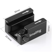 SMALLRIG Cold Shoe Mount Adapter with Anti-off Button 2260