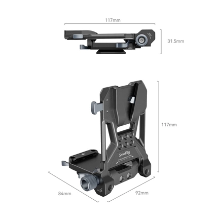 SMALLRIG Compact V-Mount Battery Mounting System 4064