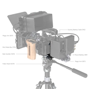 SMALLRIG Compact V-Mount Battery Mounting System 4064