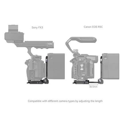 SMALLRIG Compact V-Mount Battery Mounting System 4064B