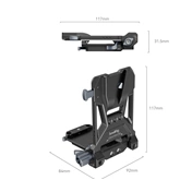 SMALLRIG Compact V-Mount Battery Mounting System 4064B
