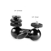SMALLRIG Cool-Ballhead-V1 Multi-function Double BallHead w/ shoe mount & 1/4" screw 1135 SMALLRIG Cool-Ballhead-V1 Multi-function Double BallHead w/ shoe mount & 1/4" screw 1135