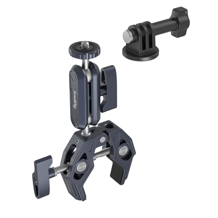 SMALLRIG Crab-Shaped Clamp with Ballhead Magic Arm