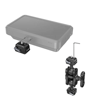 SMALLRIG Drop-in HawkLock mini Magic Arm with Quick Release Ball Head 3515C