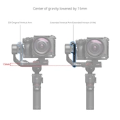 SMALLRIG Extended Vertical Arm for DJI RS 3 Mini 4196