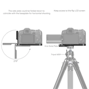 SMALLRIG Foldable L-Bracket for Canon EOS R8 4211