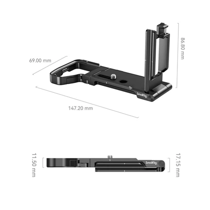 SMALLRIG Foldable L-Bracket for Sony A7RV/A7IV/A7SIII 3984