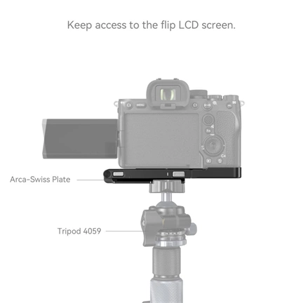 SMALLRIG Foldable L-Bracket for Sony A7RV/A7IV/A7SIII 3984