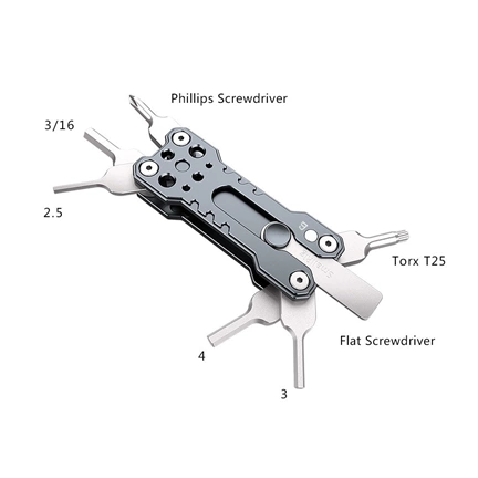 SMALLRIG Folding Screwdriver Kit Hunter