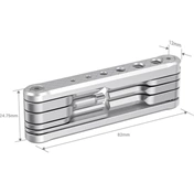 SMALLRIG Folding Tool Set with Screwdrivers and Wrenches AAK2213D