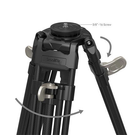 SMALLRIG FreeBlazer Heavy-Duty Carbon Fiber Tripod 4167