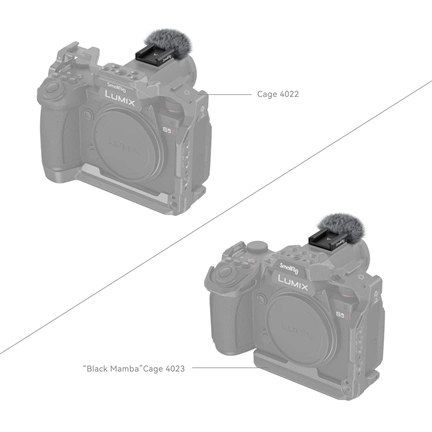 SMALLRIG Furry Windscreen for Panasonic LUMIX S5 II / S5 IIX 4245