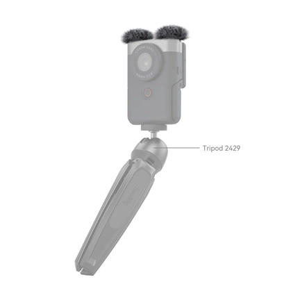 SMALLRIG Furry Windshield for Canon PowerShot V10 4177