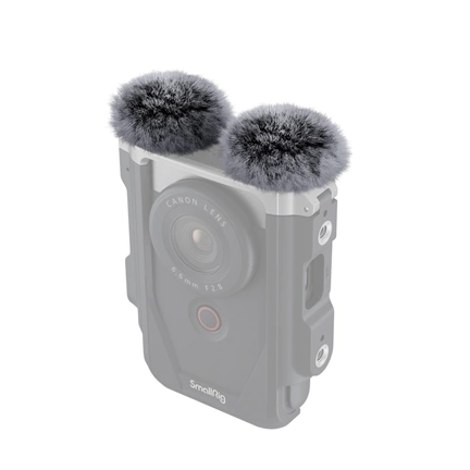 SMALLRIG Furry Windshield for Canon PowerShot V10 4177