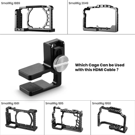 SMALLRIG HDMI Cable Clamp 1822