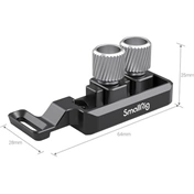 SMALLRIG HDMI and USB-C Cable Clamp for EOS R5 and R6 Cage 2981B