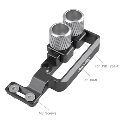 SMALLRIG HDMI and USB-C Cable Clamp for EOS R5 and R6 Cage 2981B