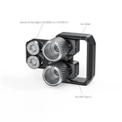 SMALLRIG HDMI and USB Type-C Cable Clamp for FUJIFILM X-T4 Cages BSC2809