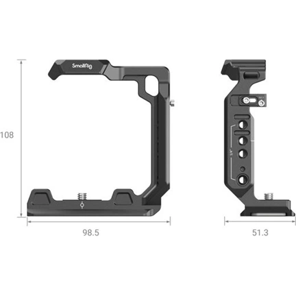 SMALLRIG Half Cage for Sony Alpha 7 IV/Alpha 7S III/Alpha 1/Alpha 7R IV 3639