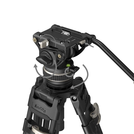 SMALLRIG Heavy-Duty Carbon Fiber Tripod 3989