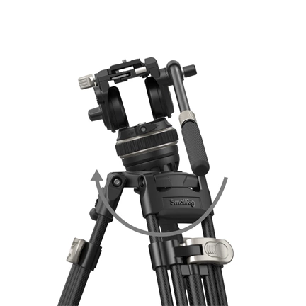 SMALLRIG Heavy-Duty Carbon Fiber Tripod 3989