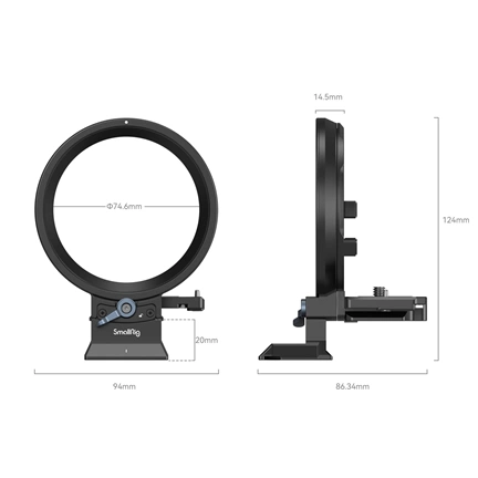SMALLRIG Horizontal-to-Vertical Mount Plate Kit for Canon EOS Specific R Series Cameras 4300 SMALLRIG Horizontal-to-Vertical Mount Plate Kit for Canon EOS Specific R Series Cameras 4300