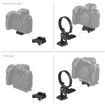 SMALLRIG Horizontal-to-Vertical Mount Plate Kit for Nikon Specific Z Series Cameras 4306 SMALLRIG Horizontal-to-Vertical Mount Plate Kit for Nikon Specific Z Series Cameras 4306