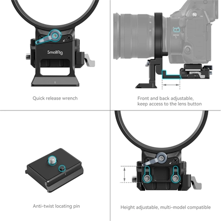 SMALLRIG Horizontal-to-Vertical Mount Plate Kit for Nikon Specific Z Series Cameras 4306 SMALLRIG Horizontal-to-Vertical Mount Plate Kit for Nikon Specific Z Series Cameras 4306